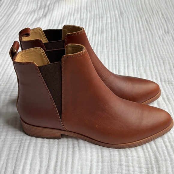 NWT Nisolo Everyday Chelsea Boot, Brandy, size 9.5 - Picture 4 of 6